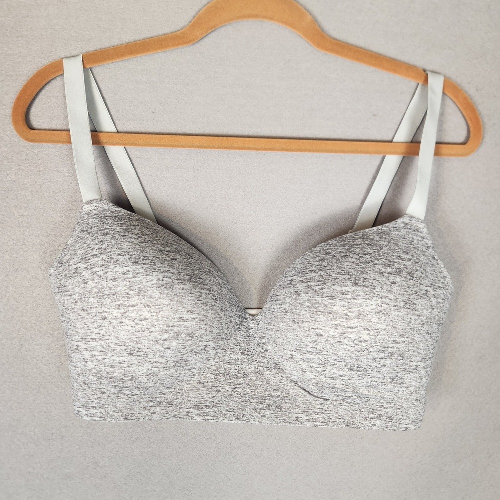 Soma Bra Size 38DD Heathered Gray Enbliss Luxe Wireless